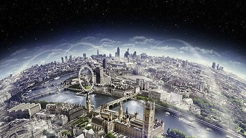 Jigsaw Puzzles For Adults 1000 River Thames London Eye Cityscape London 75 * 50Cm