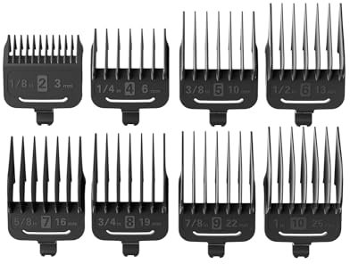 oneisall 8pcs Aufsätze für Hundeschermaschine(Model 676)