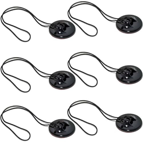 RALSPEC 6 x Action Camera Adhesive Pad Safety Tethers Mount For GoPro Hero Security Leash Anchors Go Pro Dji Osmo Helmet Lanyard