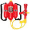 Wasserpistole Feuerwehr mit Tankrucksack für Kinder Water Blaster Feuerlöscher Wasserspritzpistole Spritzpistolen Aqua Water Gun Wassergewehr Girls ab 3 Draußen Wasserschlacht Strandspiele Spielzeug