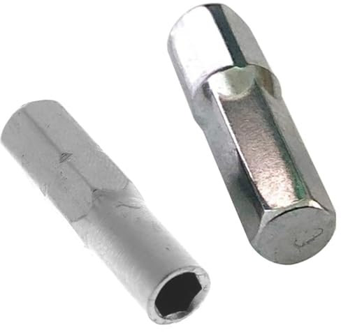 Für Extra Harte Schraubendreher Bit Adapter 6,35 Mm 1/4 Zoll Einsatz Auf 4 Mm Schleifplattiert Für Ro