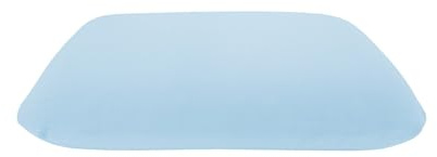 Dukal | Kissenbezug passend für Third of Life VOLAR Reisekissen | 40 x 25 cm | 100% Baumwolle | Farbe: ciel