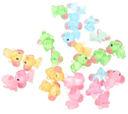 ifundom 24piezas Pequeño De Resina Decorativo Iluminación Nocturna Adorno para Decoración De Sala