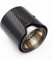 MIAOLISI Auspuff Schalldämpfer Für B&MW 235i 240i 335i Auspuffblende, Autozubehör, Auspuffblende, Auspuffblende, Glänzende Kohlefaser(60mm Inlet)