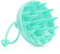 Alyvisun Kopfhaut Massagebürste, Silikon Scalp Massager für Kopfmassage und Kopfhaut Peeling, Kann Sowohl auf Nass und Trocken Haar - Grün