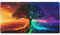 Tapis De Souris Chat Tapis De Souris Gaming XXL 800X300X3Mm Tapis Souris Tournesol Tapis De Bureau sous Main avec Base en Caoutchouc antidérapante, Mouse Pad À Bords Cousus, pour Gaming Accessoire