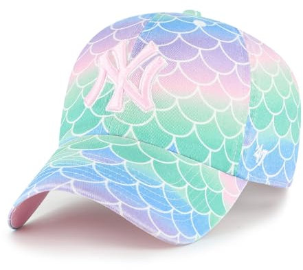 '47 New York Yankees MLB Clean Up Mermaid Rosa Lila Grün Blau Verstellbare Cap für Kinder Youth
