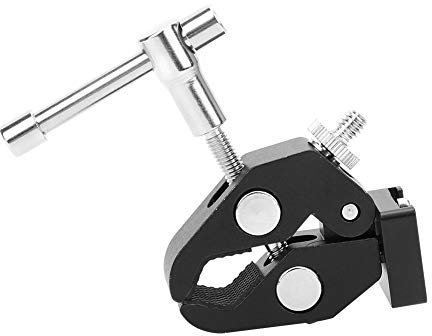 TARSHYRY Clamps, Camera Clamp with Hot Shoe Mount Aluminium Alloy for Monitor DSLR Camera