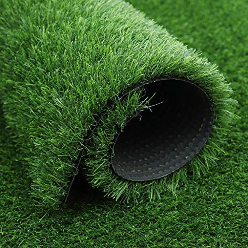 ZGHQHCDRH Kunstrasen, 2 cm, realistischer Simulations-Rasenteppich für den Innen- und Außenbereich, Garten, Landschaft, Terrasse, 2 x 4 m