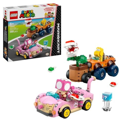 LEGO Super Mario Kart Pursuit with Piranha Plant Power-Up 72044