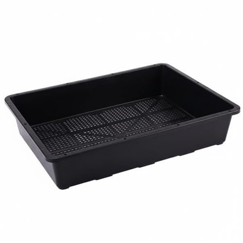 Fxzqgnh Bandeja de Germinación para Semillas Bandeja Semillero Propagador Base Ventilada con Rejilla Adecuada para Cultivo Doméstico Balcones Invernaderos Jardines, Color to 2