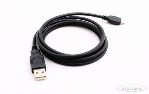 SYSTEM-S - Cable USB para e-Reader Sony Prs-T1 PRST1RC. CEW Prs-T1RC Prs-T1BC WiFi