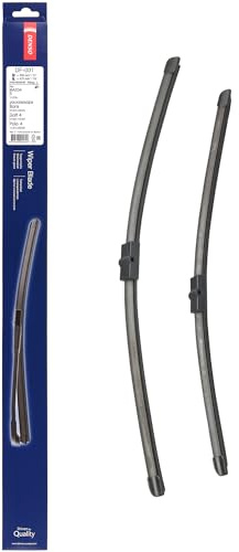 DENSO Flachwischer-Set DF-001 (530/480 mm, Linkslenker): Zwei leise, langlebige Wischer mit aerodynamischem Design. OEM-Qualität, breite Kompatibilität, 2 Jahre Garantie.