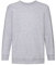 Fruit of the Loom Jungen Regular Fit Sweatshirt SS027B, Grau - Grey (Heather Grey), 5/6 Jahre (Herstellergröße: 104cm)