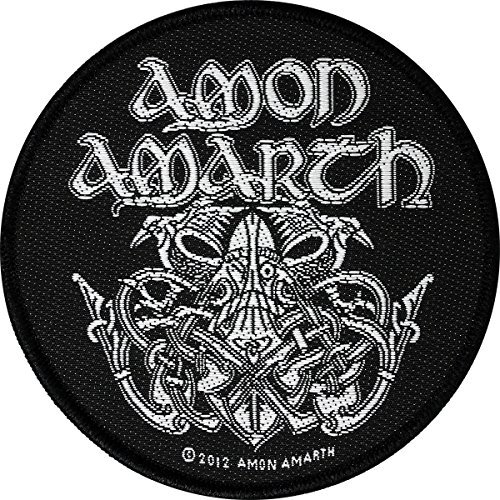 AMON AMARTH Aufnäher ODIN Patch gewebt 9 cm
