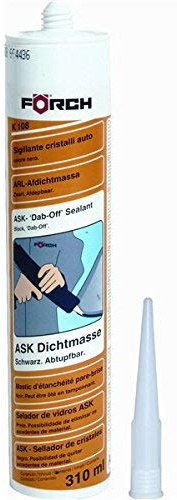 Förch Dichtmasse Ask abtupfbar 310ml schwarz