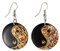 ISLAND PIERCINGS Ying Yang Ohrringe Hänger Handarbeit Holz ER249