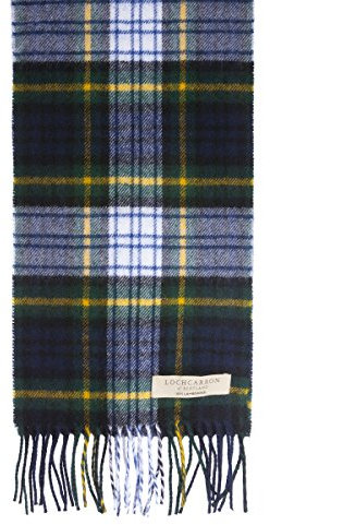 Gordon Schal, Schottenkaro, Premium-Qualität, gebürstete Lammwolle, verschiedene Größen, Gordon Clan Kleid Modern