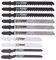 FERM Lame de scie 10 pcs. - pour scie sauteuse