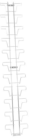 GERSO Glückwunschkarten-Wandleiste Querformat 180 x 130 mm mit 11 Fächern