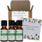 VOSHUILES - Kit Nuit Calme - 3 Huiles Essentielles Bio - 100% Pure et Naturelle - HEBBD, Ecocert - Lavande Vraie, Orange Douce, Camomille Romaine - En Diffusion - 2x10ml, 1x5ml