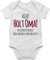 Shirtracer Baby Body Junge Mädchen - Sprüche - Hilfe holt Oma Ihr Verrückten wisst doch gar nicht was ihr da tut I Geschenk Geburt Omi - 6/12 Monate - Weiß - babykleidung mit sprüchen babymode witzig
