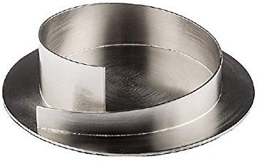 Kerzenleuchter für Ø 70 mm Kerzen Silber, Taufkerzenleuchter, Kommunionkerzenleuchter, Hochzeitskerzenleuchter
