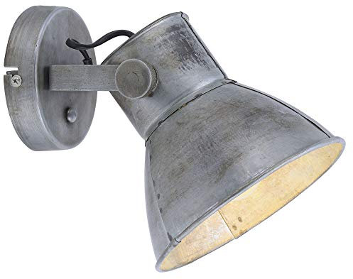 LeuchtenDirekt Wand Spot Leuchte Industrie Stil Wohn Zimmer Strahler Lampe verstellbar 11482-77