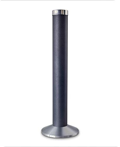 Aschenbecher Säule 81x25 cm moonstone Marke Szagato, Marke Szagato Made in Germany (Industrie Standaschenbecher modern Design Aschenbecher groß stehend aus ALU für innen und außen outdoor)
