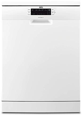 AEG FFB53900ZW Lavastoviglie Libero Installazione 14 coperti, Acciaio Inossidabile, Bianco, 60 cm