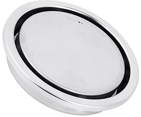 Scarico a pavimento Acciaio inossidabile Forma rotonda - Scarico della doccia Resistente agli odori Copertura pavimenti per Casa Bagno Uso balcone