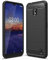 betterfon Hülle Kompatibel mit Nokia 2.2 | Handyhülle für 2.2 | Carbon Handy Tasche | Schwarz