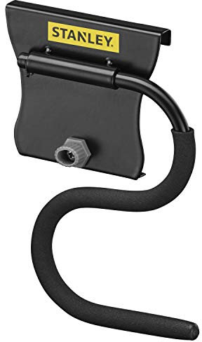 Stanley STST82605-1 Trackwalls Haken in S-Form (passenden zum Stanley Trackwalls Schienensystem, ideal für Geräte mit Stiel, z.B. Besen Rechen, Schippen, bis 11 kg belastbar, leicht anzubringen)