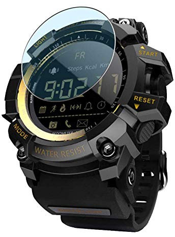 Vaxson 3 Stück Anti Blaulicht Schutzfolie kompatibel mit Smartwatch Smart Watch LOKMAT MK16 Bluelight folie folien Displayschutzfolie ( nicht Panzer Schutz Glas folie nicht PanzerGlas ) Update