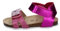 Grunland junior - apre sandalo in sughero - 21 - fucsia