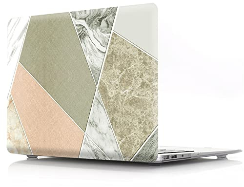 Geometric Marble Hülle für MacBook Air (11-inch, Models: A1370 / A1465) Hard Skin with Keyboard Cover [F]