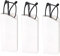 3 Stück Brillenetui Weich, Cortex Brillenetui, Soft Slip in Pouch Holder Case Bag, Sonnenbrillen Etui Brillentasche Tragbar Sonnenbrillen Beutel Lesebrillenetui für Damen Herren (Weiß)