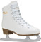 FILA Damen Schlittschuhe Cortina, Eislaufschuhe Größe 40, Kunstlaufschuhe mit Edelstahlkufen, weiß