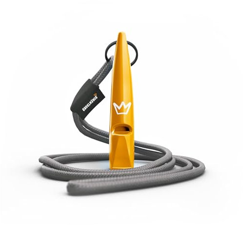 Rudelkönig Silbato para Perros Profesional - Silbato Perros de Frecuencia Normalizada - Ideal para Adiestramiento y para Callar Perros