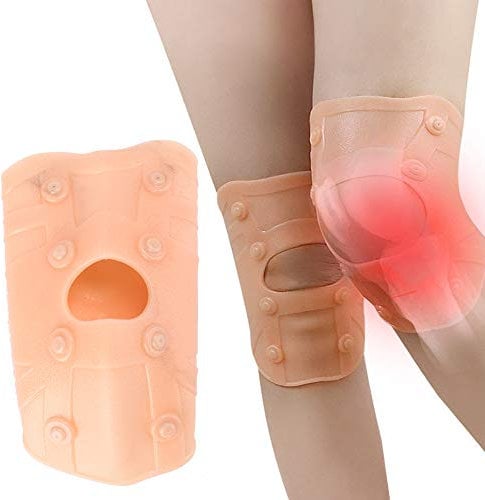 Hspemo SEBS Kniebandage Männer und Frauen, Magnetisch, Schützende Knie-Massage-Therapie-Unterstützung