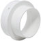 Ducting Reducer 100mm to 80mm Duct Pipe Reduction Connector for Extract Fans and Ventilation Units