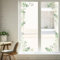 Wandtattoo Loft Fensterbilder Frühling mit Farn Frühling Motiv – 2 Stück A2 Bogen, Wiederverwendbar – Frühlingsdeko Fenster, Frühlingsbild Fenster, Fensterdeko Frühling, Fensterfolie Frühling