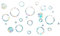 24 PCS Fensteraufkleber Fensterfolie 3D-Laser Still Aufkleber Klebefreie Aufkleber Anti-Kollision Dekorationen Prisma Fenster Aufkleber