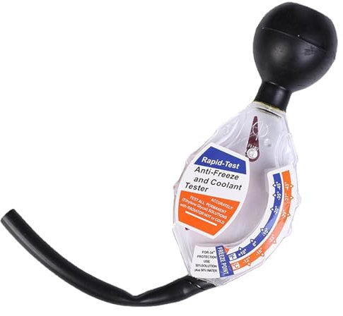 Tester Antigelo per Auto,Tester del Liquido di Raffreddamento Dell'auto,Misuratore del Sistema Antigelo,Tester Antigelo per la Misurazione,Densitometro Antigelo Accessorio del Tester