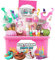 DIY Magical Slime Making Kit, Toys for Kids Birthday Gifts, Donut/ICE CREAM/Galaxy/Candy Slime Kits for 6-12 Year Old Girls Boys, Fluffy Slime Kids Birthday Presents Craft Kits for Kids (Ice Cream)