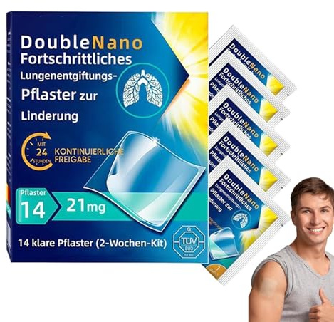 Fortschrittliches Lungenentgiftungs-Pflaster Lungen Reinigungs Pflaster Atemwege Beruhigendes Pflaster Für Erwachsene Und Senioren, Reisen, Business, Arbeit, Tägliche Gesundheitsroutine