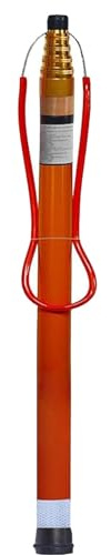 Canne de sauvetage télescopique en fibre de verre pour piscine, lacs et rivières, 5,5 m de long