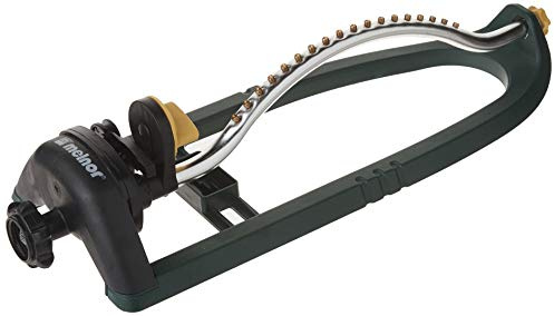 Melnor 20300 995087 3400 Sq. Ft. Oscillating Sprinkler With Brass Nozzles, 3,400, Basic, 3,400 sq. ft.
