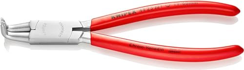 KNIPEX Sicherungsringzange für Innenringe in Bohrungen mit Kunststoff überzogen verchromt 170 mm, 44 23 J21
