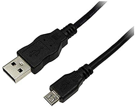 LogiLink CU0057 Câble USB 2.0 A Mâle/Micro B Mâle 0,60 m Noir